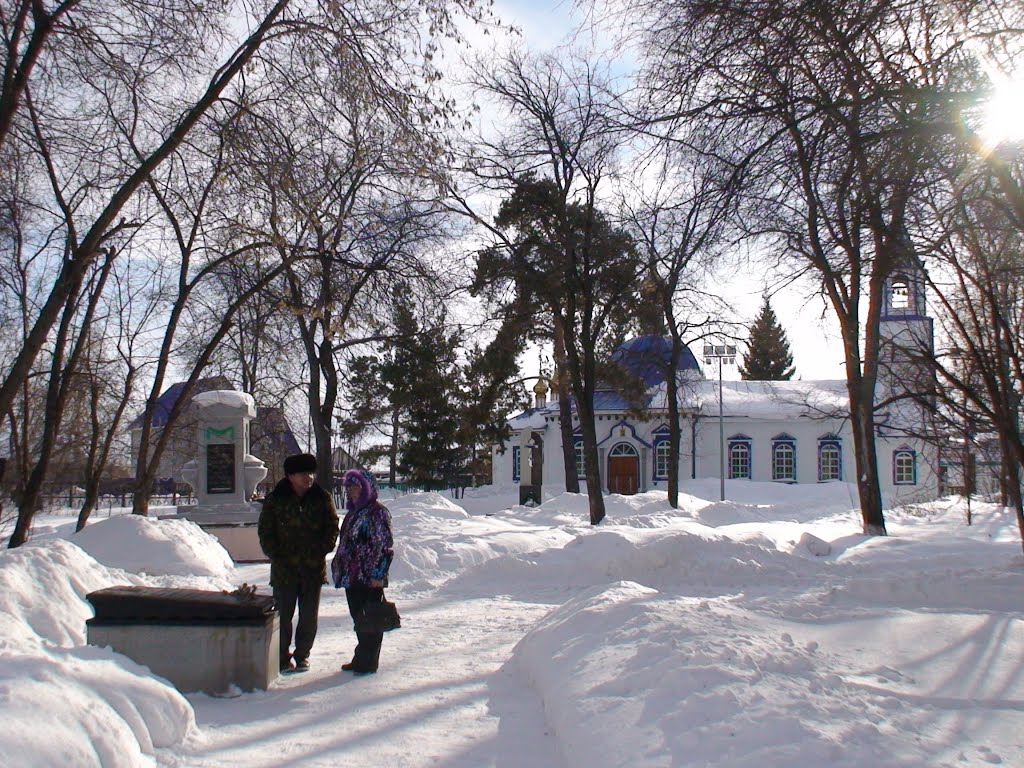 Ялуторовск. У могилы декабриста А.В. Ентальцева