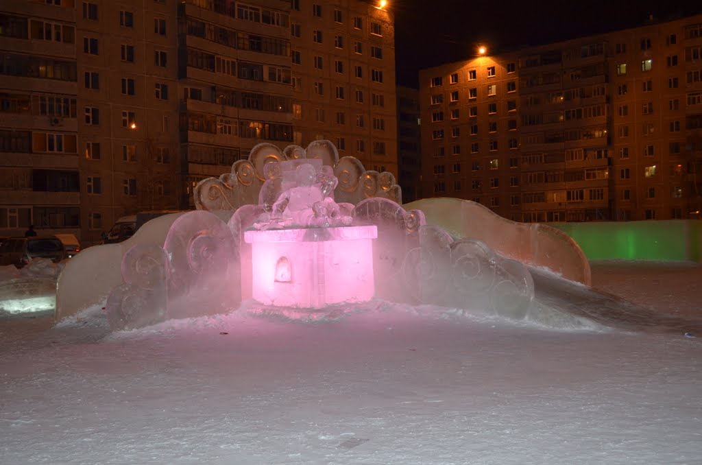 Емеля на печи