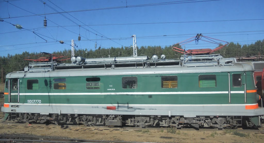 Электровоз постоянного тока ЧС2-777. Приписан к ТЧ-6 Екатеринбург-Пассажирский