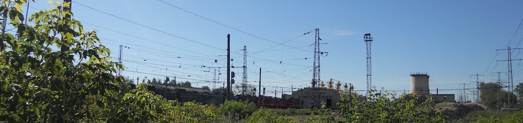 Пункт технического обслуживания локомотивов на стыковой станции Балезино