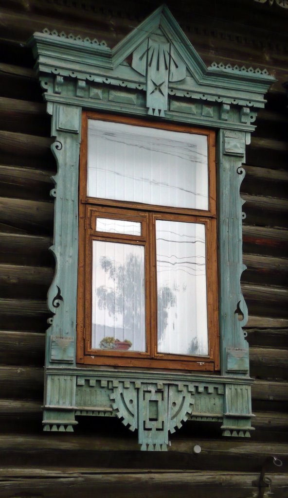 Древние наличники. г. Воткинск