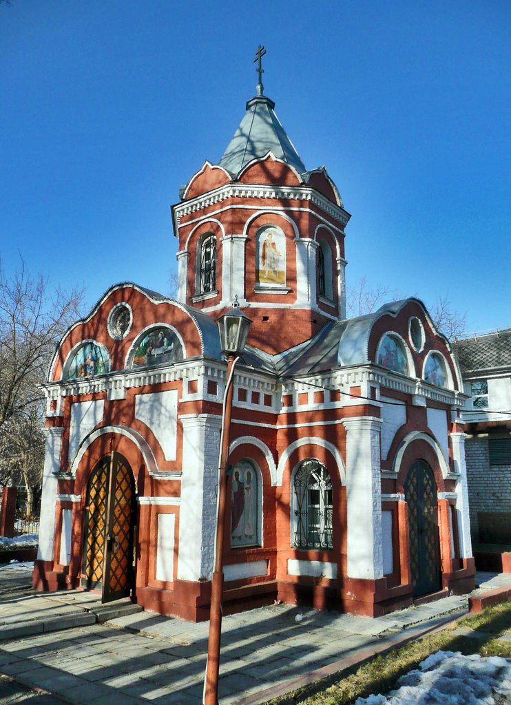 Южный фасад Крестовоздвиженской часовни, 1885 год