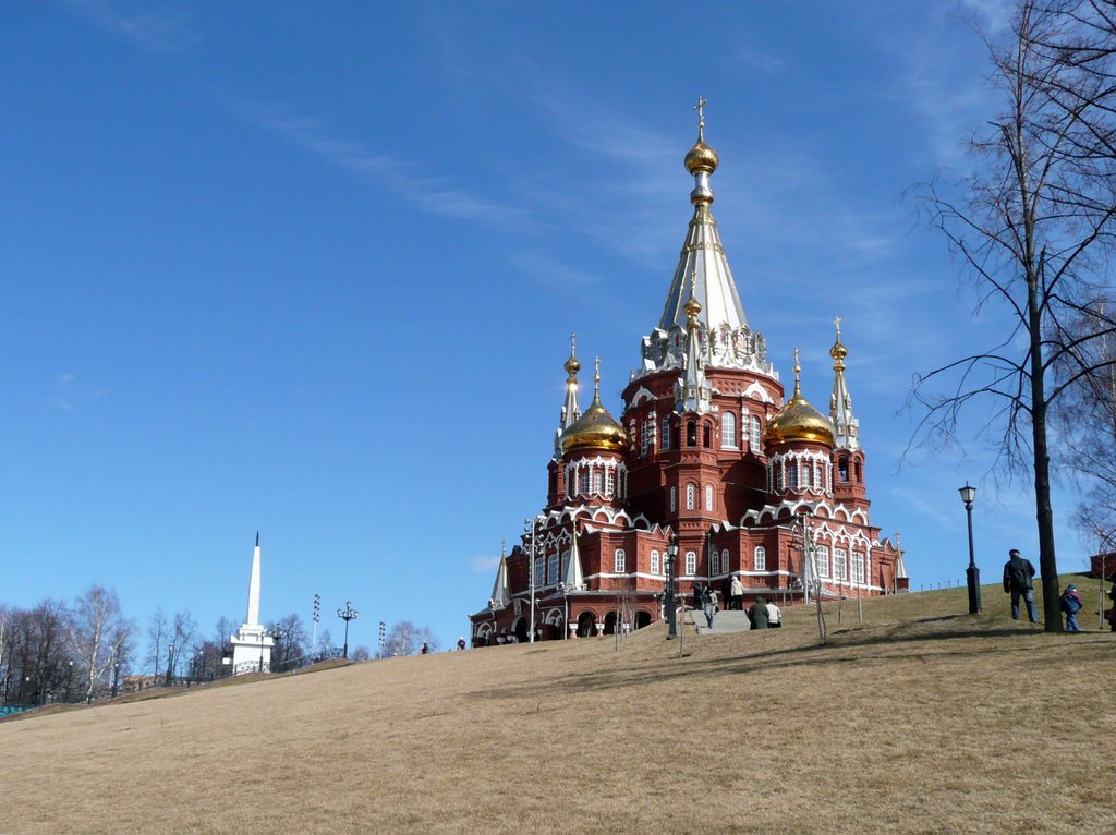 Михайловский собор в день Пасхи Христовой
