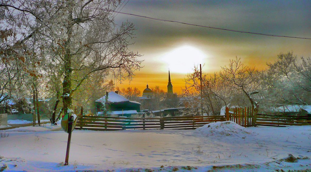 Зимнее солнце