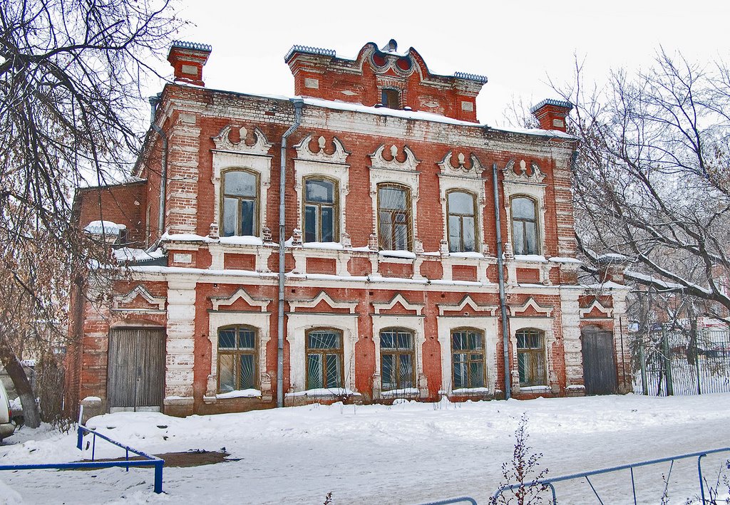 Дом купца И. Е. Оглоблина, 1912 г., ул. Красноармейская, 129, 01.01.2008