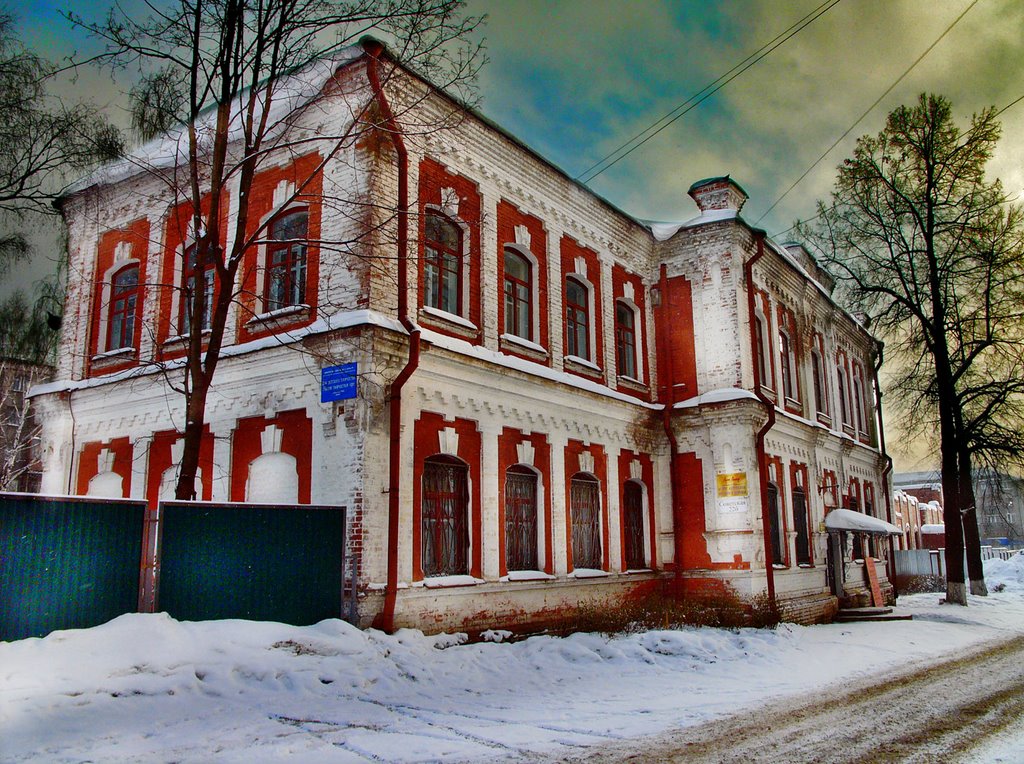 дом Детского творчества, ул. Советская, 22б, бывший "Ольгинский детский приют трудолюбия", 1901 год