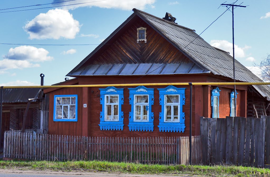 Кизнер Синие наличники