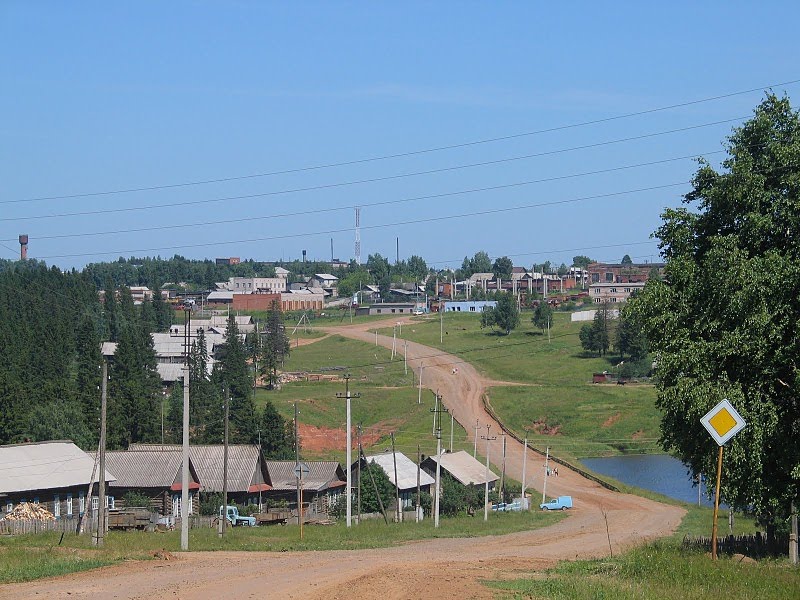 летнее село