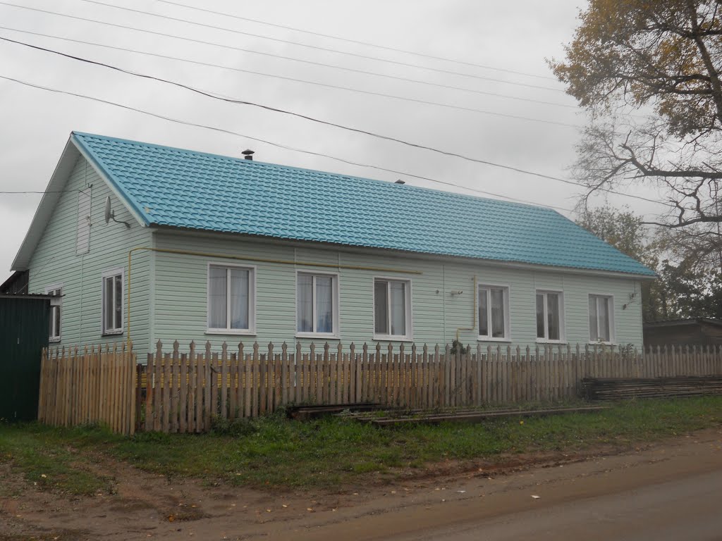 Обшитый дом