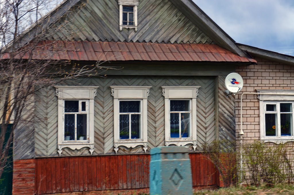 Наличники  с улицы Красной