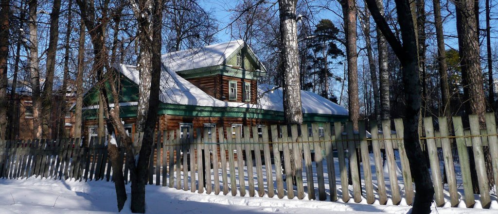 Южный фасад дачи Колчина