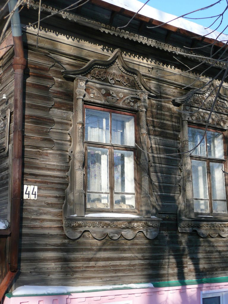 Наличники дома 44