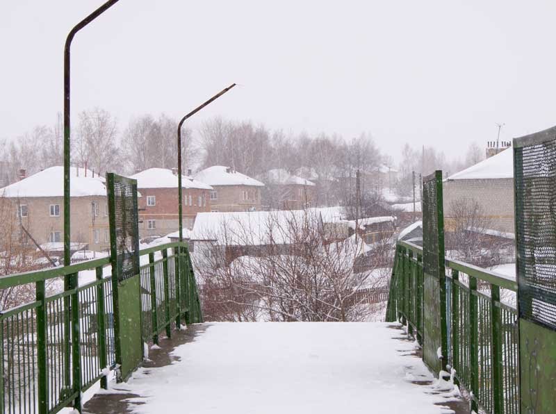 Снег на Новозаводской