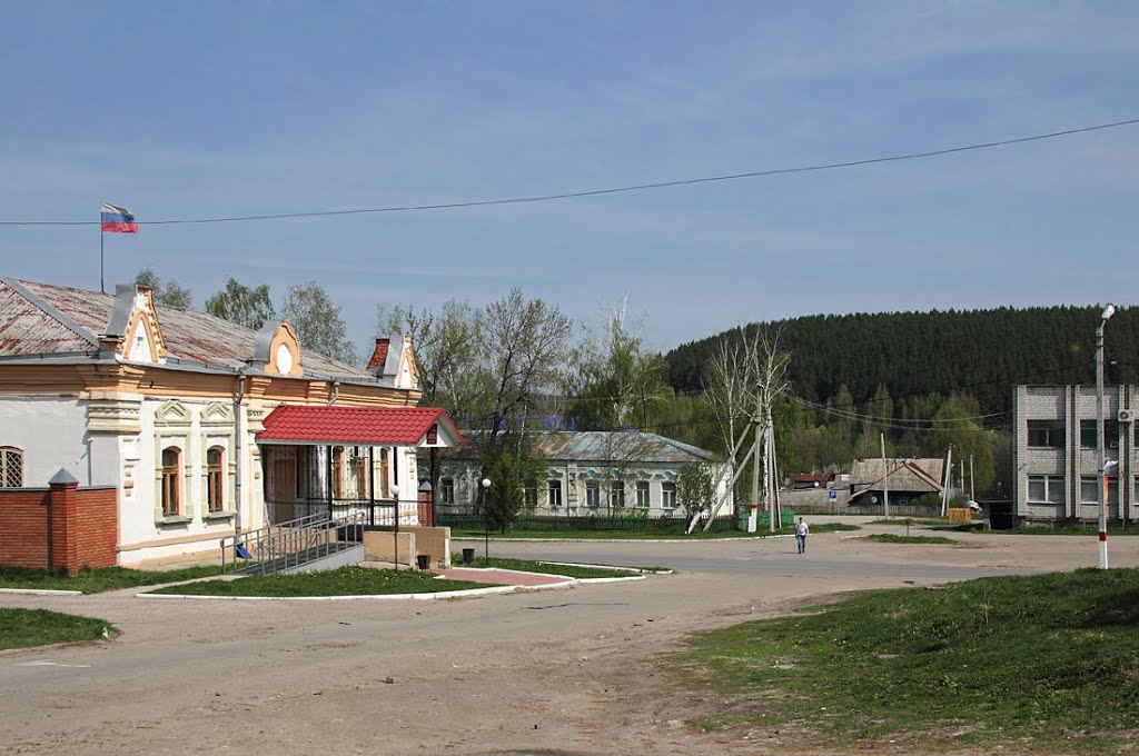 На улицах Базарного Сызгана