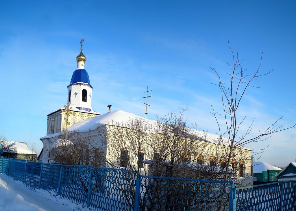 церковь, село Большое Нагаткино (church, the village of Great Nagatkino)