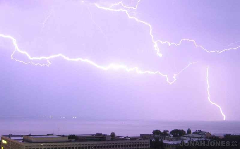 Lightning over Ulyanovsk