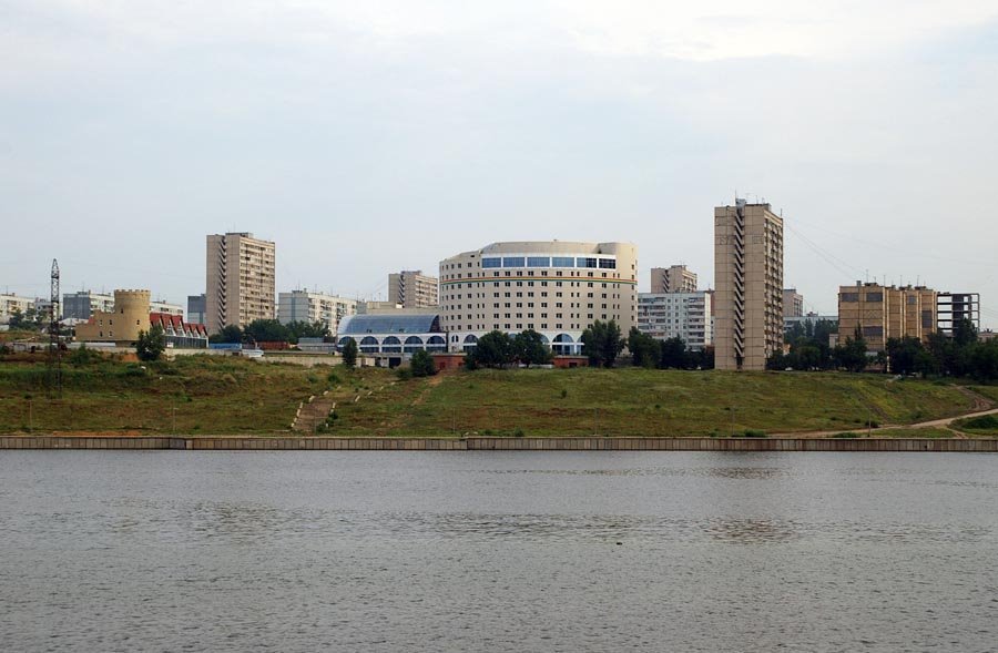 Вид на Комсомольский район города Тольятти / View of Komsomolsky district of Togliatti city (05/08/2007)