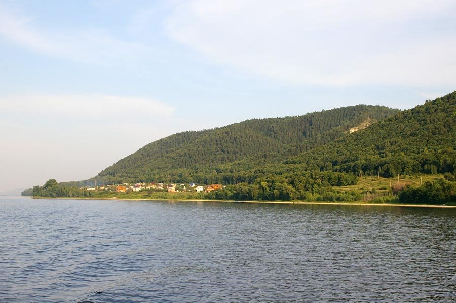 Вид на посёлок Зольное города Жигулёвск / View of Zolnoye settlement of Zhigulyovsk town (03/08/2007)