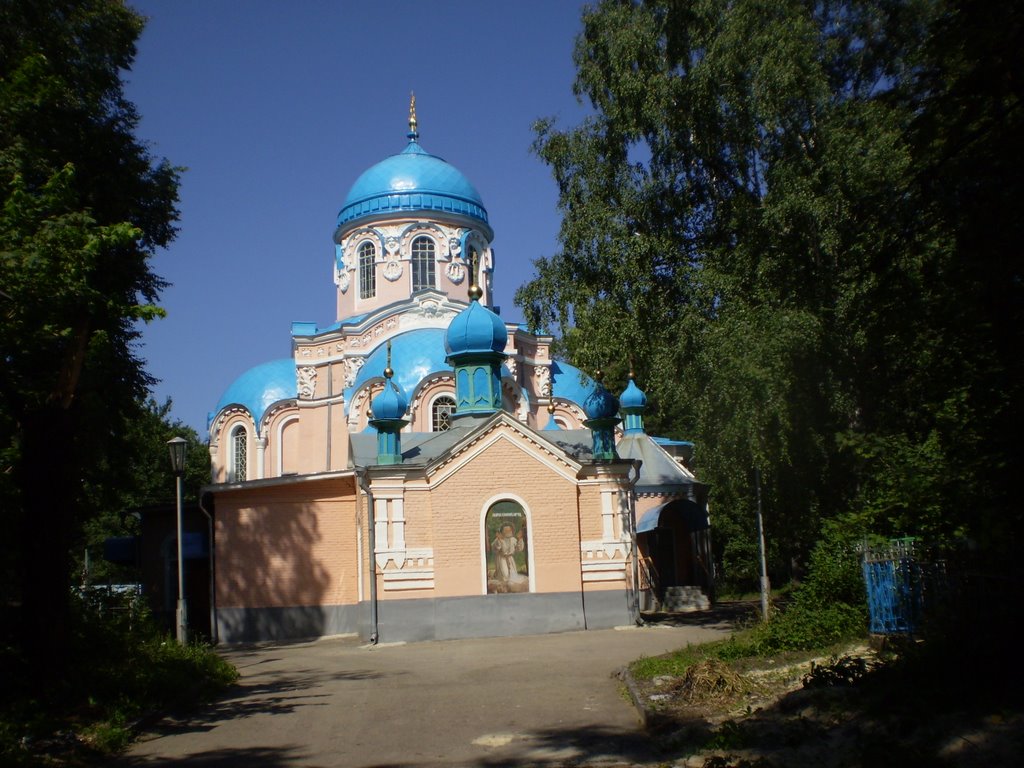 Воскресенский храм на Старом кладбище Ульяновска