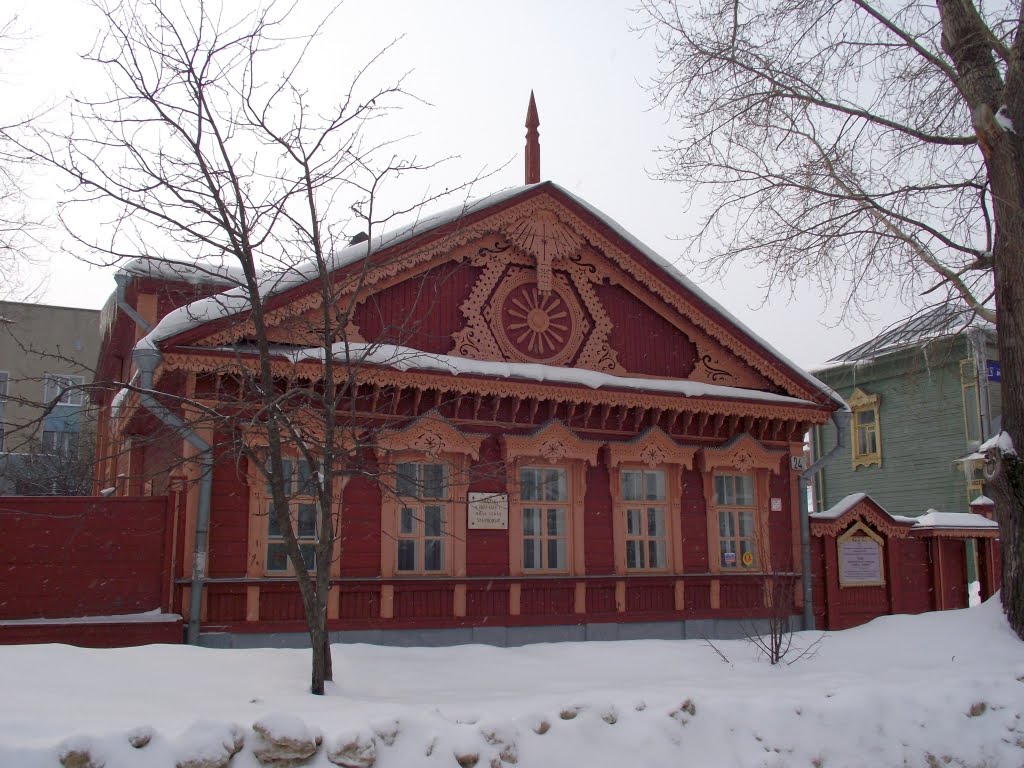 В этом доме в 1877-1878 годах жила семья Ульяновых