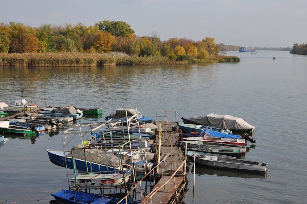 Don River and River Aksai  / Река Дон и река Аксайка