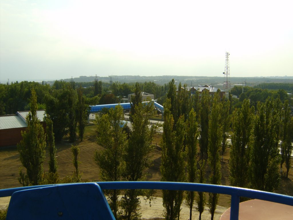 Вид на Юг-Запад из городского парка