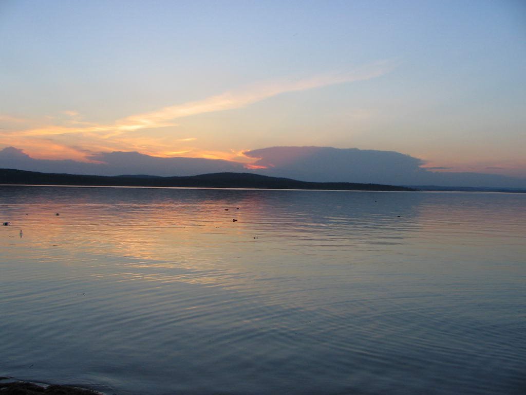 Закат на Синаре 04.06.2005