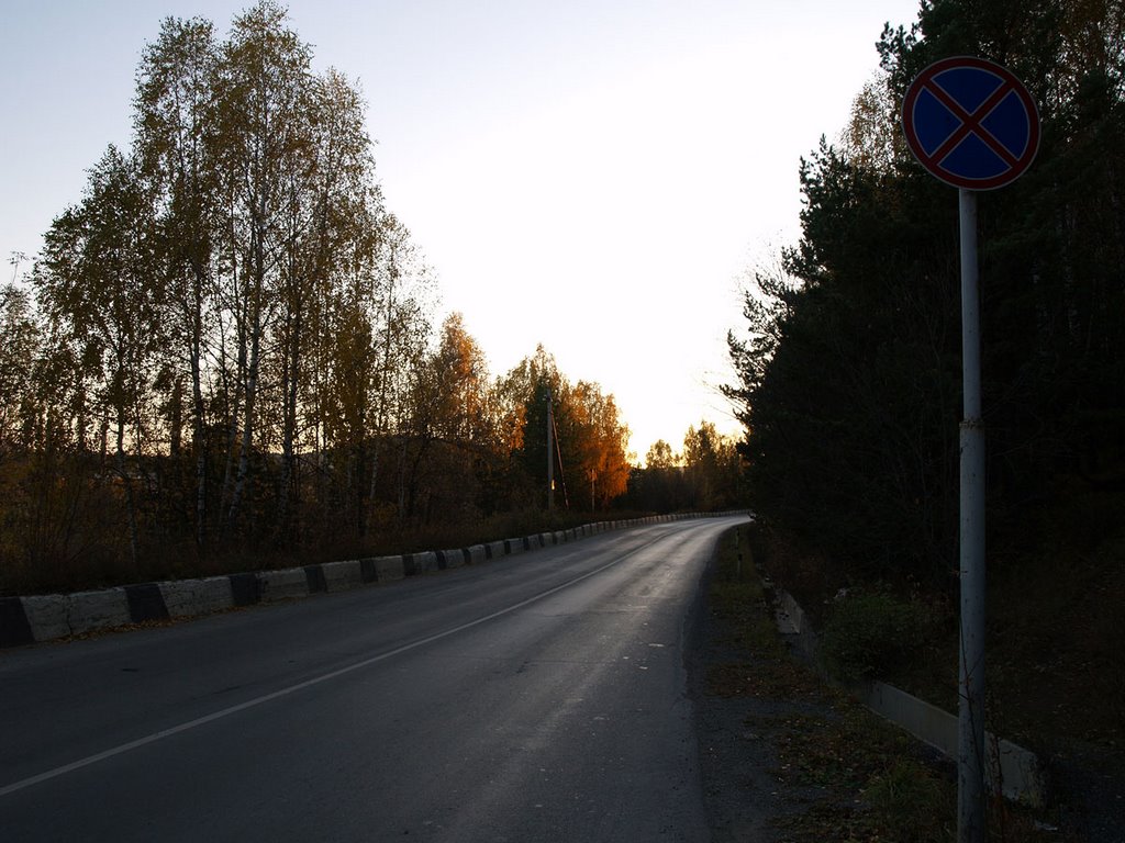 дорога к мосту
