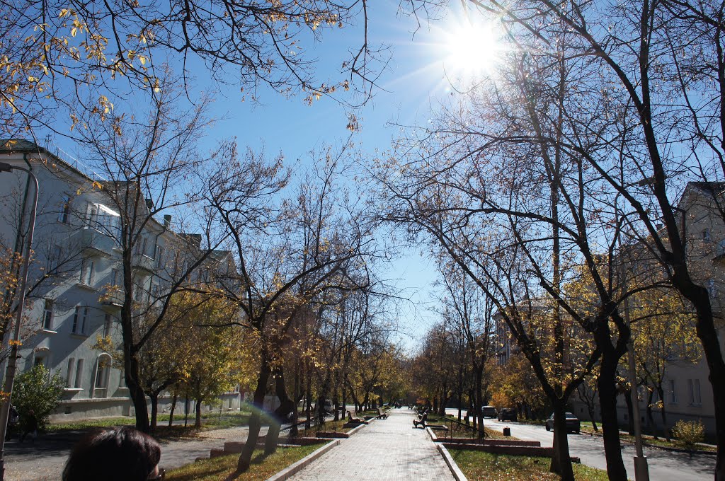 Трёхгорный. Осень.