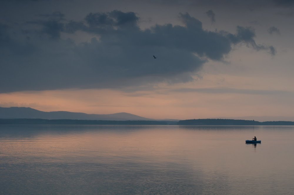 lone fisherman