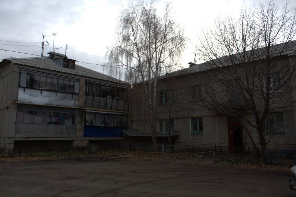 Один из домов на ул.Рабочей