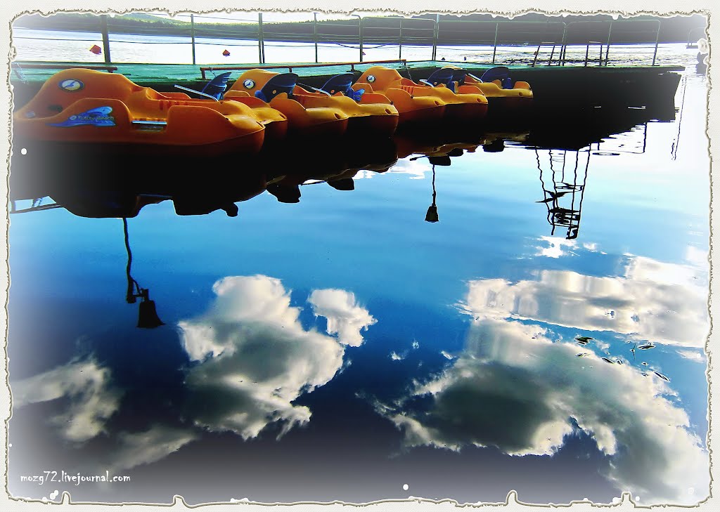 ...на воде как в небе/on water as in the sky !!!