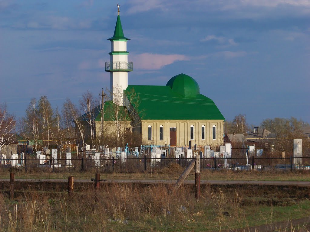 Мечеть и мусульманское кладбище