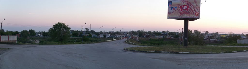 Панорама возле моста