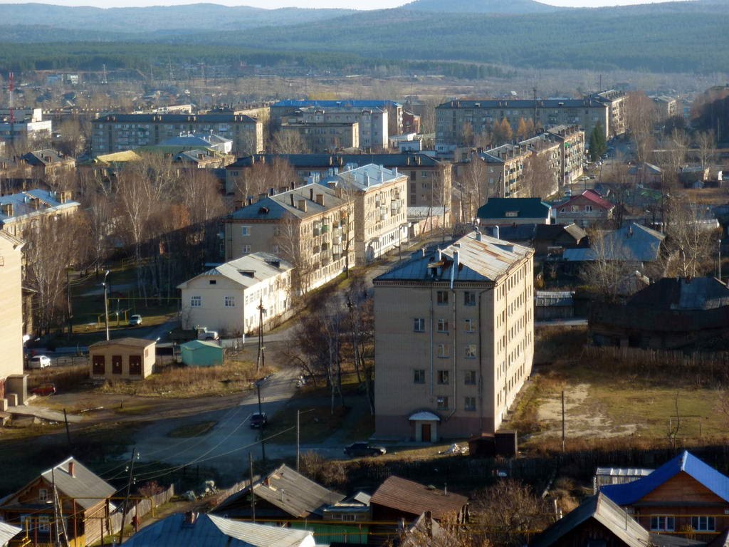 ул. Карла Маркса. Вид сверху.