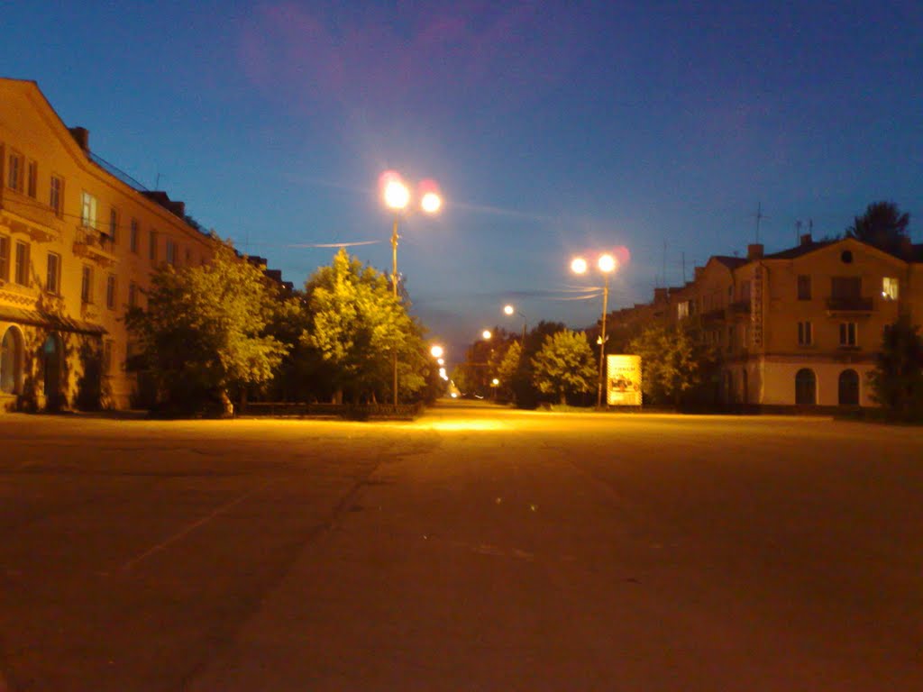 Вечерний вид с площади