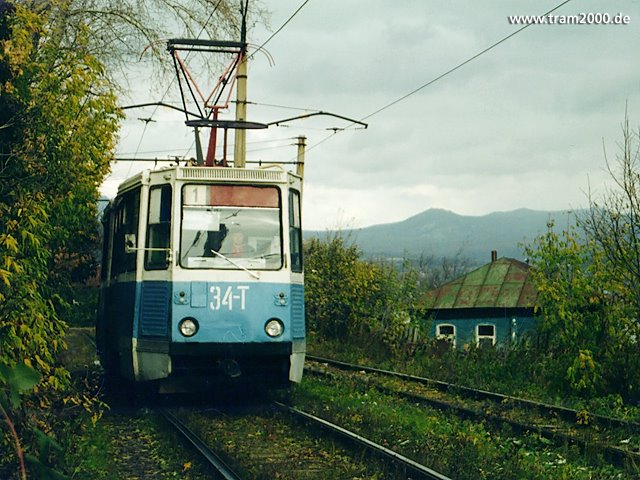 KTM5 in der Ulica Dovatora