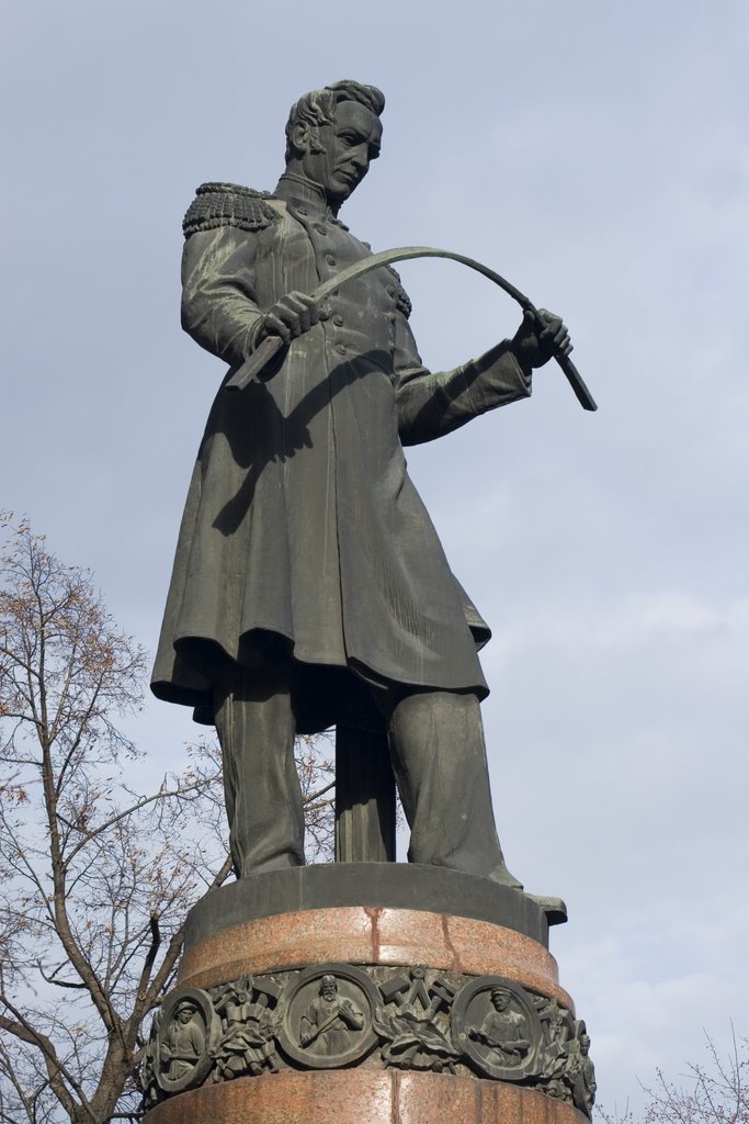 P.P. Anosov monument. Steel founder, engineer and inventor.