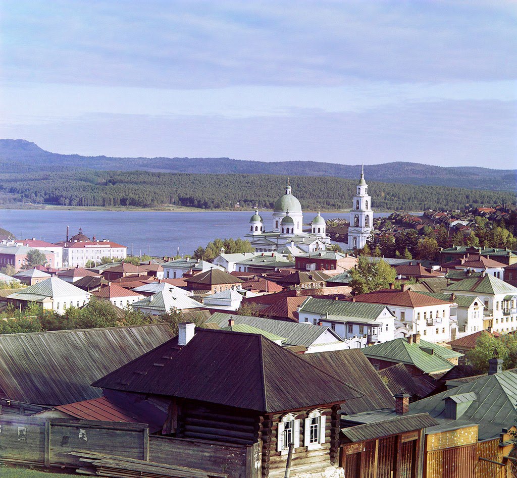 Прокудин-Горский  г. Златоуст 1910 год