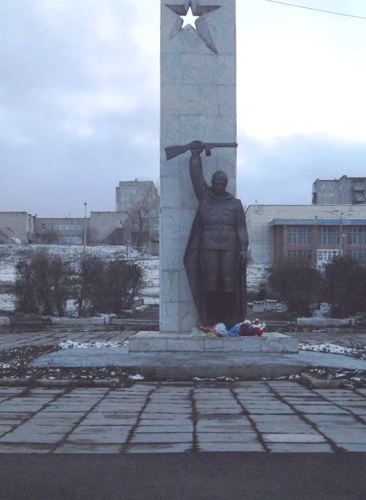 Памятник Война-Освободителя на ул. Ленина