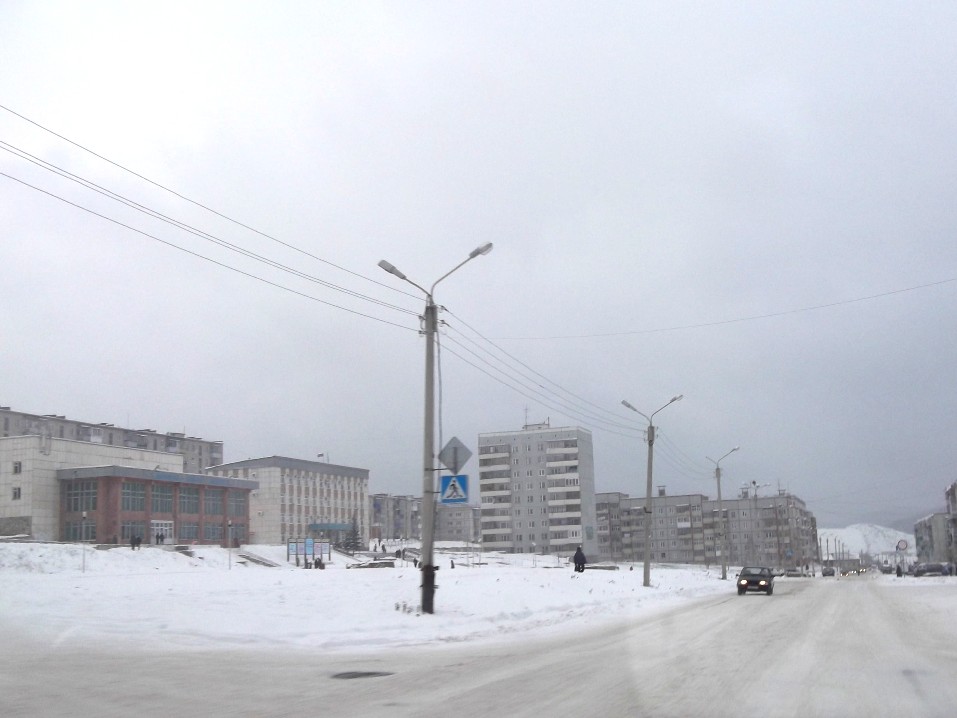 Вид на центральную площадь