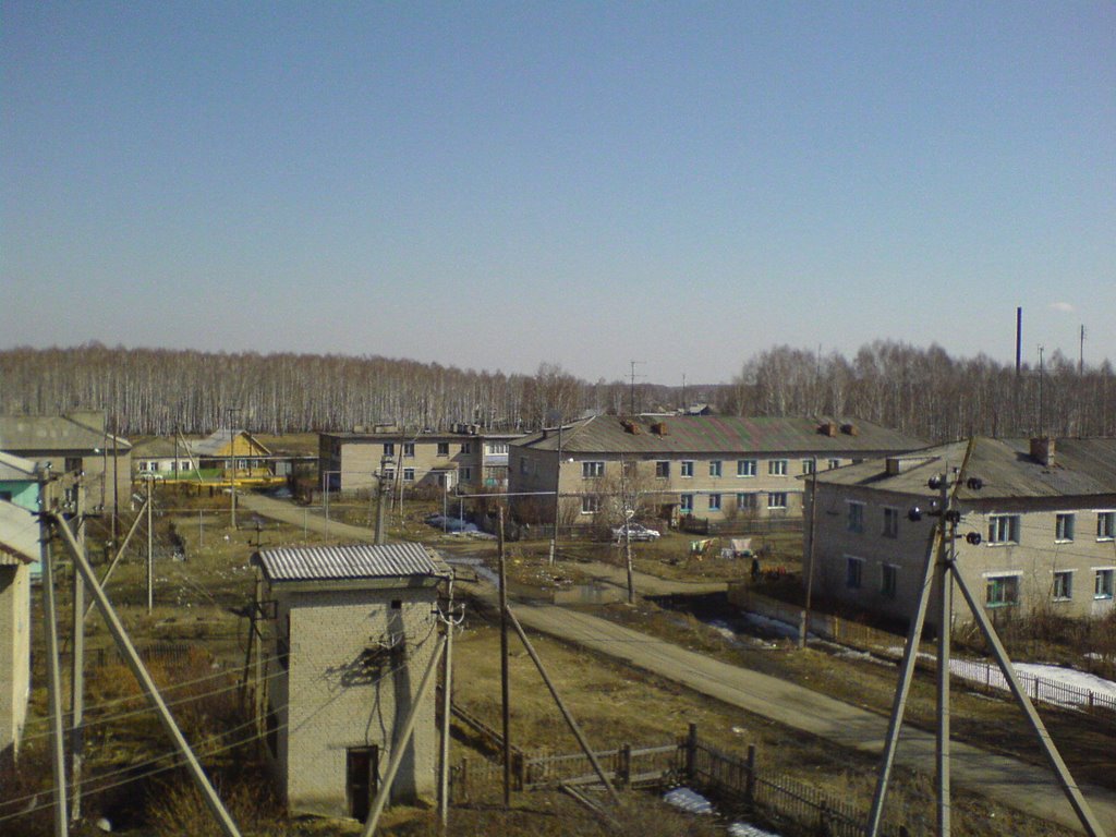 вид с крыши