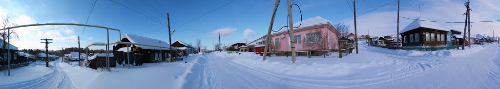 Перекрёсток улиц Вокзальная и Лепёшкина