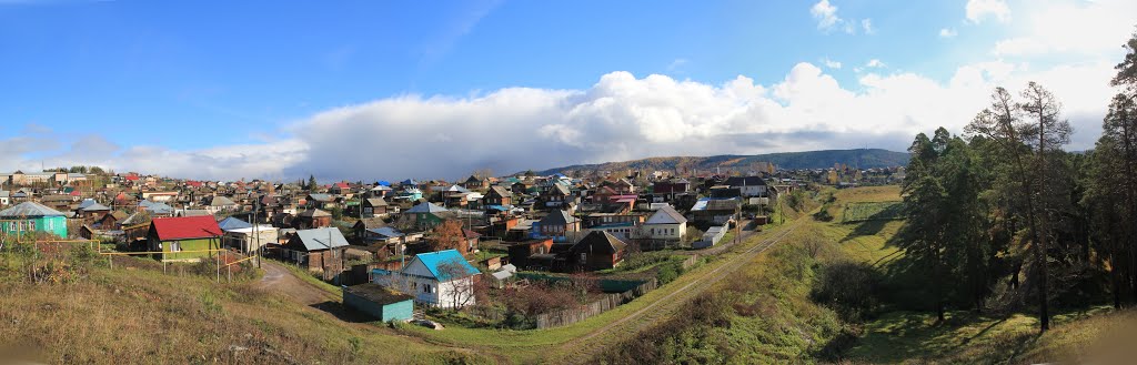 Улицы Лепёшкина, Чайкиной, Урицкого с горы Бузетки