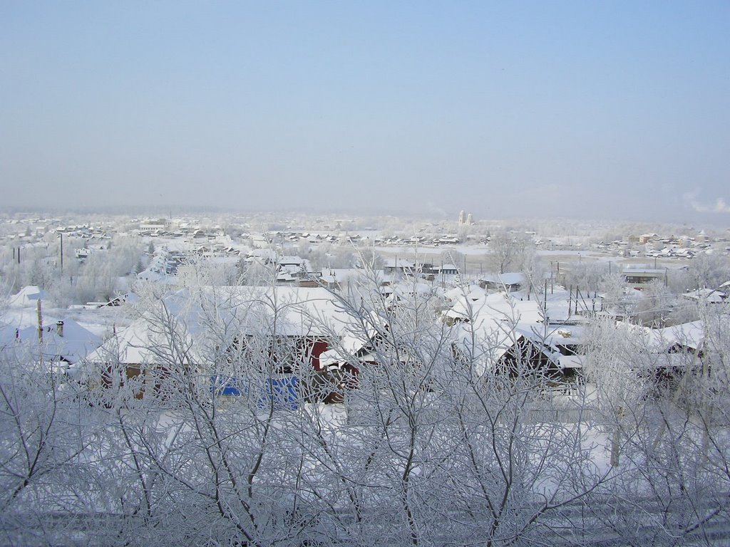 Kyshtym by winter  (K-Libkneht St. 125)