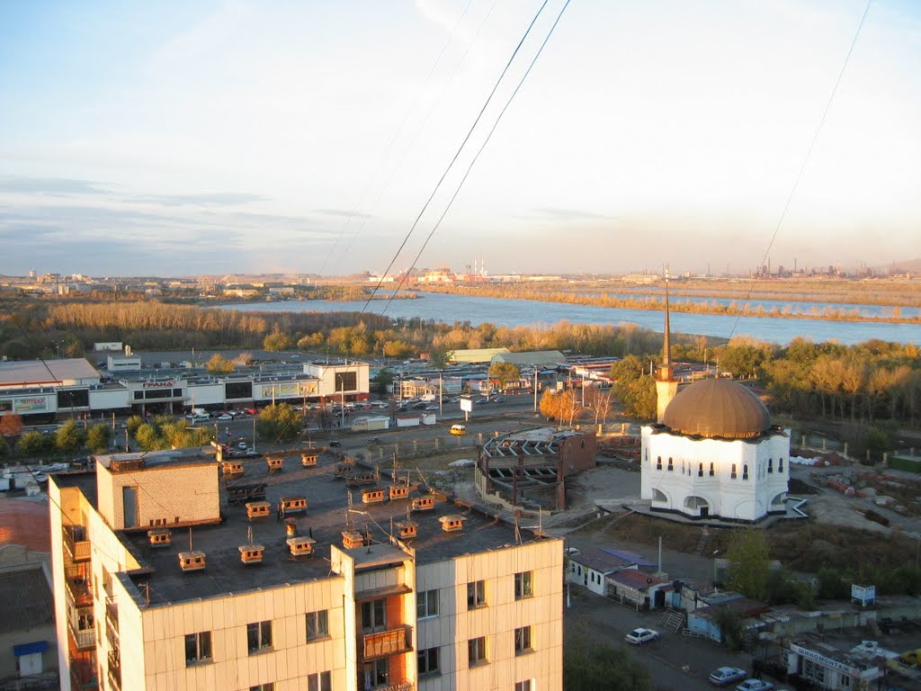 Мечеть Магнитогорск ММК подымливает