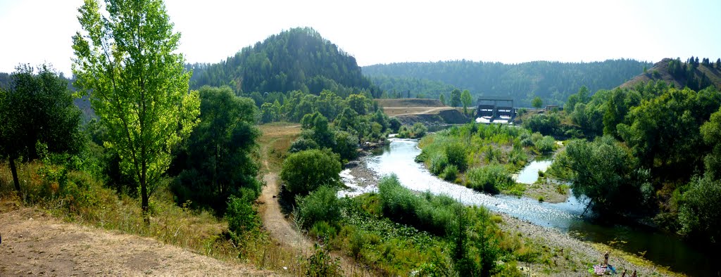 Плотина, Панорама