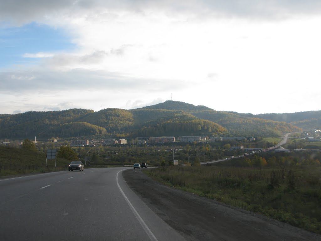 ►ТРАССА М 5,подъезжаем к СИМУ.   *