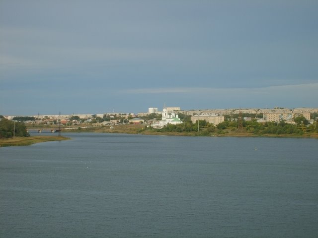 Панорама города с высот Пугачёвской горы