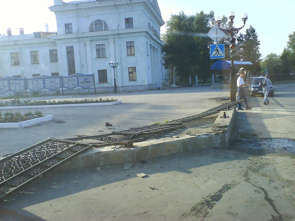Уснул за рулём
